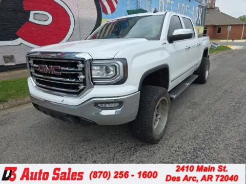 White 2018 GMC Sierra 1500 SLT for sale in Des Arc, AR