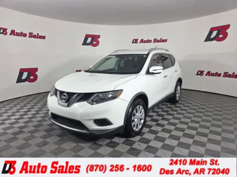 White 2016 Nissan Rogue S for sale in Des Arc, AR