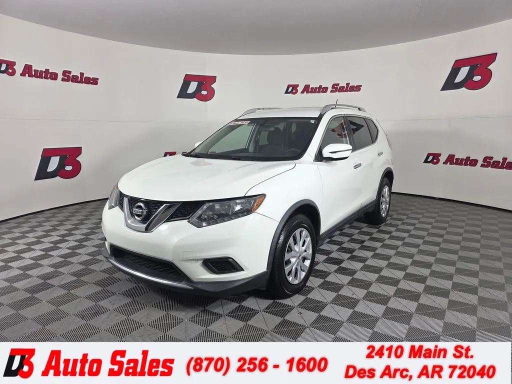 White 2016 Nissan Rogue S for sale in Des Arc, AR