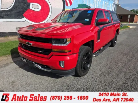 Red 2017 Chevrolet Silverado 1500 LT for sale in Des Arc, AR