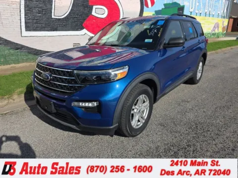 Blue 2020 Ford Explorer XLT for sale in Des Arc, AR