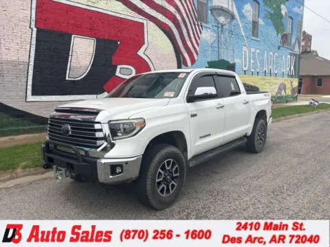 White 2018 Toyota Tundra Limited for sale in Des Arc, AR