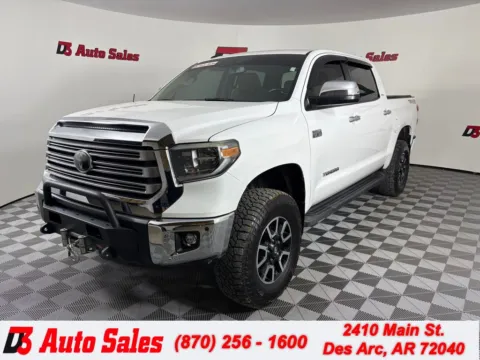White 2018 Toyota Tundra Limited for sale in Des Arc, AR