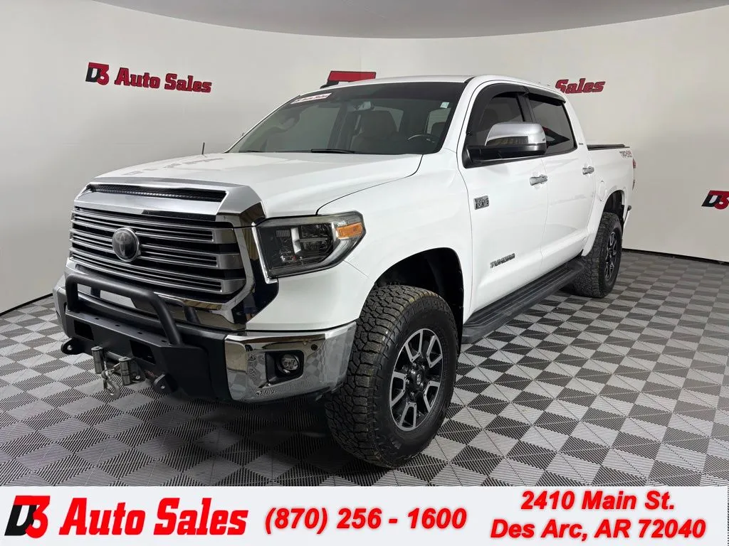 White 2018 Toyota Tundra Limited for sale in Des Arc, AR