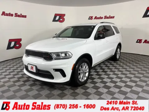 White 2023 Dodge Durango SXT for sale in Des Arc, AR