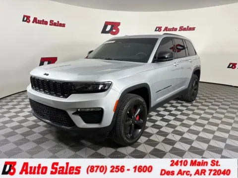 Silver 2025 Jeep Grand Cherokee Limited for sale in Des Arc, AR