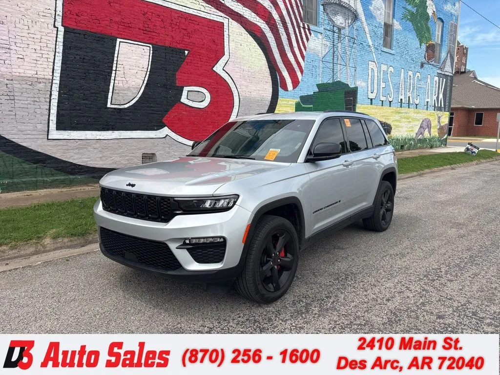 Silver 2025 Jeep Grand Cherokee Limited for sale in Des Arc, AR