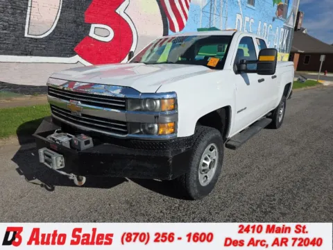 White 2015 Chevrolet Silverado 2500HD Work Truck for sale in Des Arc, AR