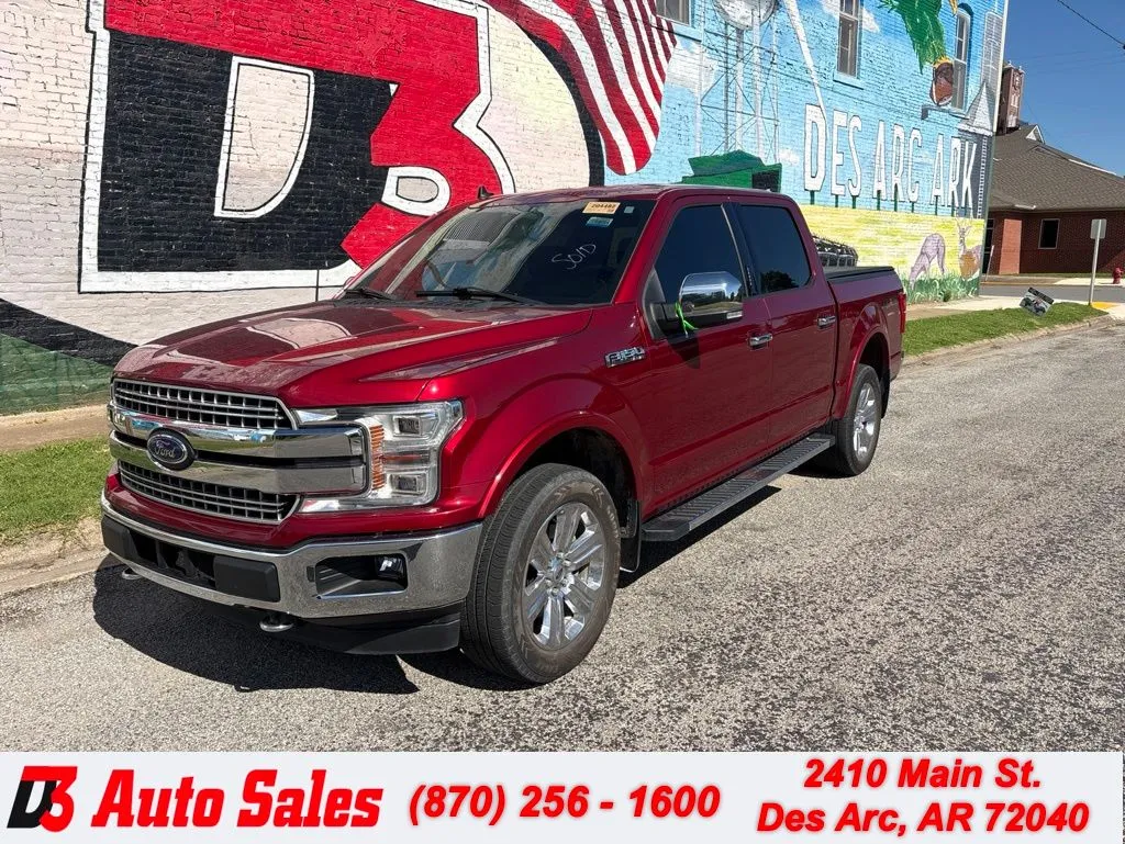 Blue 2019 Ford F-150 Lariat for sale in Des Arc, AR