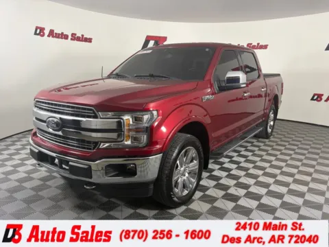 Blue 2019 Ford F-150 Lariat for sale in Des Arc, AR