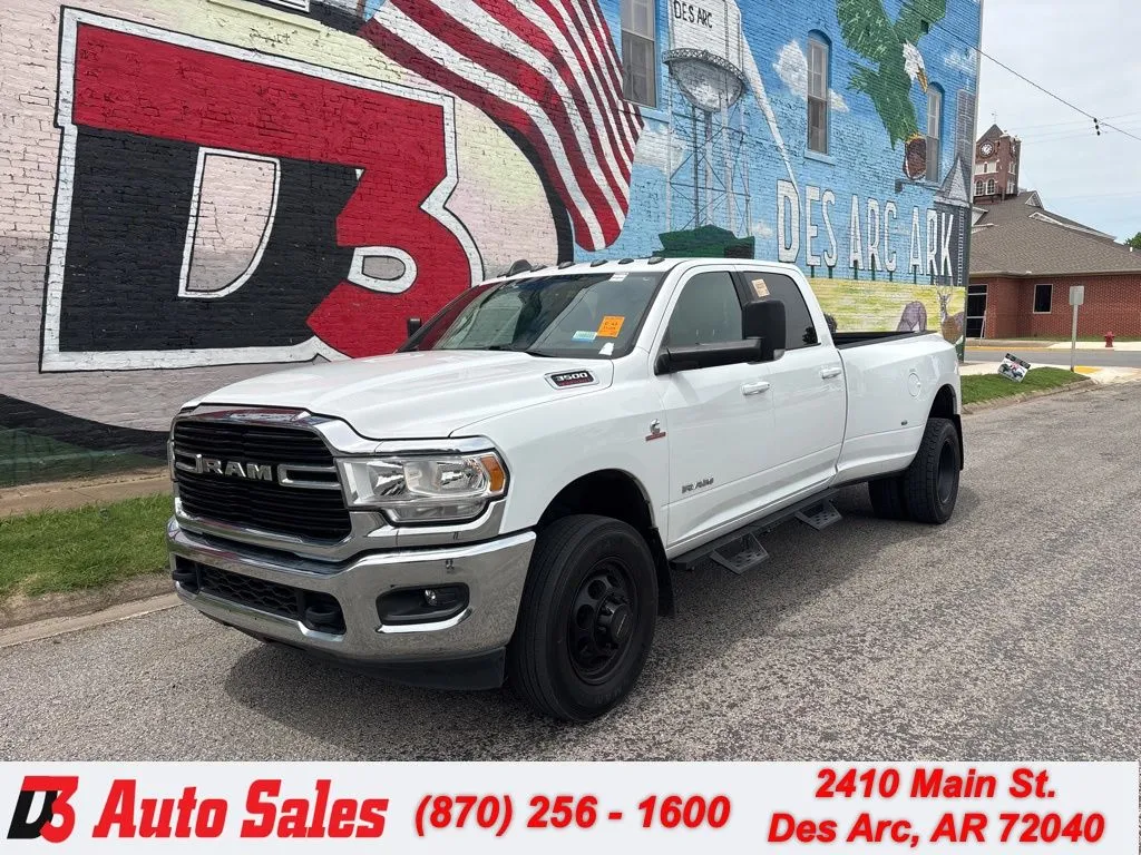 White 2021 Ram 3500 Big Horn for sale in Des Arc, AR