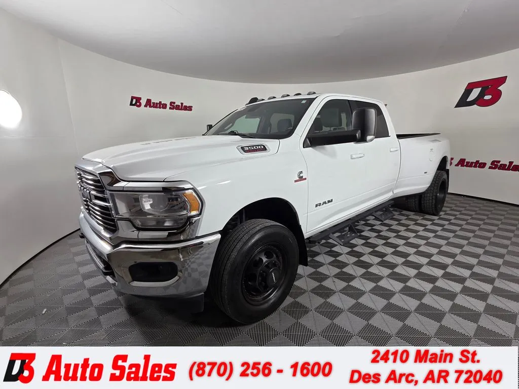 White 2021 Ram 3500 Big Horn for sale in Des Arc, AR