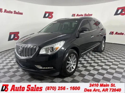 Black 2017 Buick Enclave Leather Group for sale in Des Arc, AR