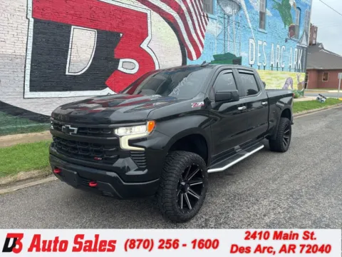 Black 2023 Chevrolet Silverado 1500 LT Trail Boss for sale in Des Arc, AR
