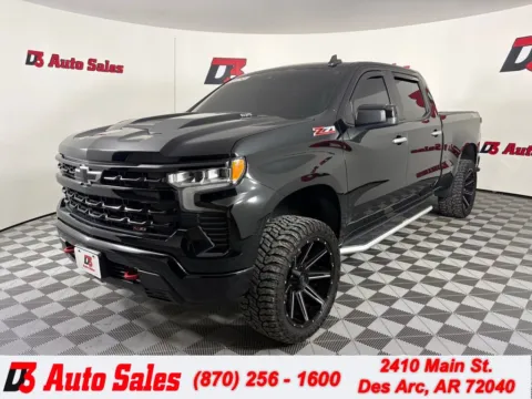 Black 2023 Chevrolet Silverado 1500 LT Trail Boss for sale in Des Arc, AR