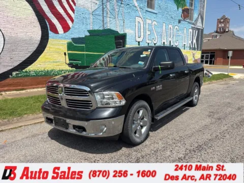 Black 2016 Ram 1500 Big Horn for sale in Des Arc, AR