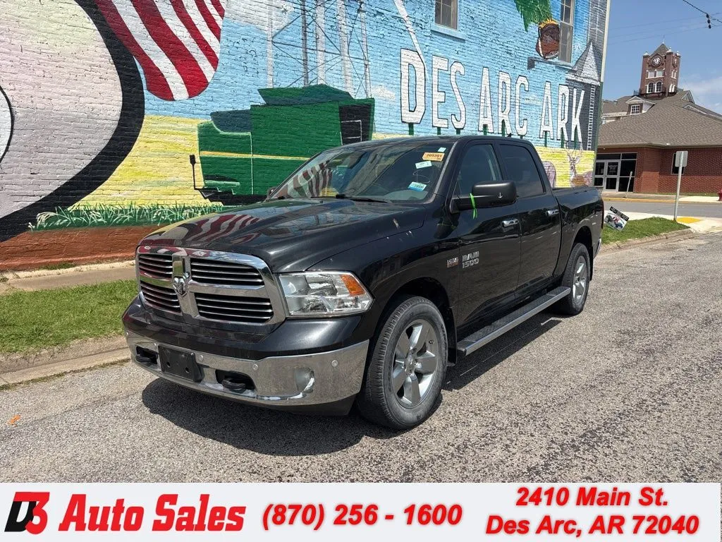 Black 2016 Ram 1500 Big Horn for sale in Des Arc, AR