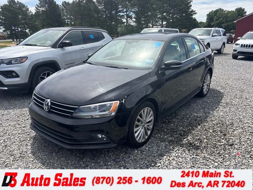 Used 2016 Volkswagen Jetta SEL with VIN 3VWL07AJ1GM231572 for sale in West Memphis, AR