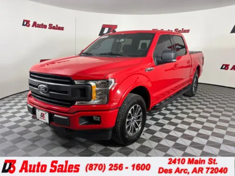 Red 2019 Ford F-150 XLT for sale in Des Arc, AR