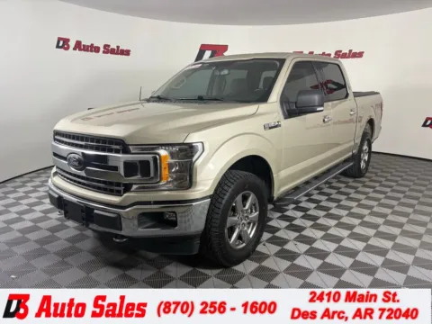 White 2018 Ford F-150 XLT for sale in Des Arc, AR