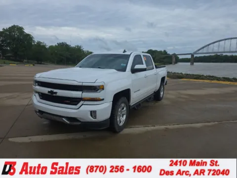 White 2018 Chevrolet Silverado 1500 LT for sale in Des Arc, AR
