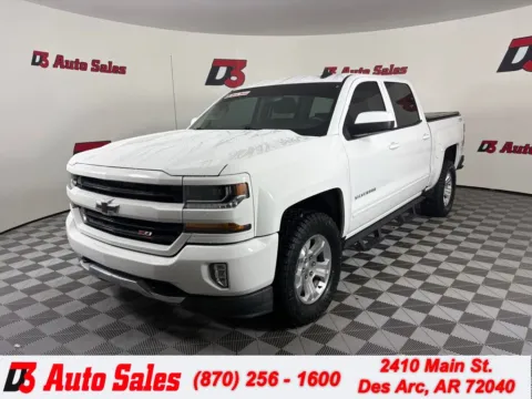 White 2018 Chevrolet Silverado 1500 LT for sale in Des Arc, AR