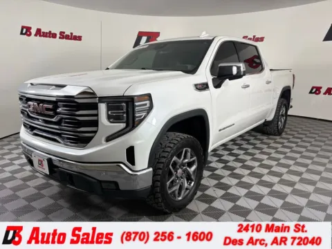 White 2022 GMC Sierra 1500 SLT for sale in Des Arc, AR