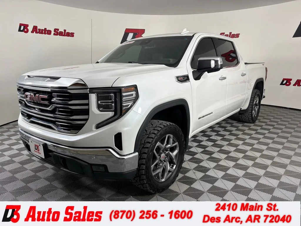 White 2022 GMC Sierra 1500 SLT for sale in Des Arc, AR