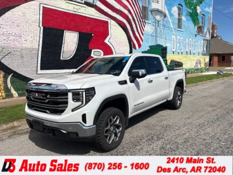 White 2022 GMC Sierra 1500 SLT for sale in Des Arc, AR