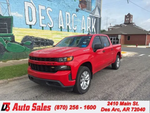Red 2020 Chevrolet Silverado 1500 Custom for sale in Des Arc, AR
