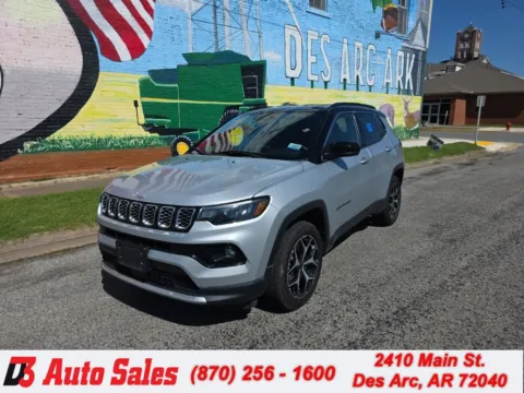 Silver 2025 Jeep Compass Limited for sale in Des Arc, AR