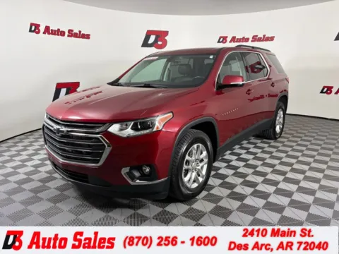 Red 2020 Chevrolet Traverse 3LT for sale in Des Arc, AR