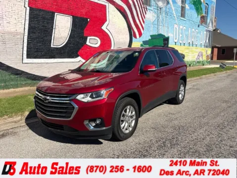 Red 2020 Chevrolet Traverse 3LT for sale in Des Arc, AR