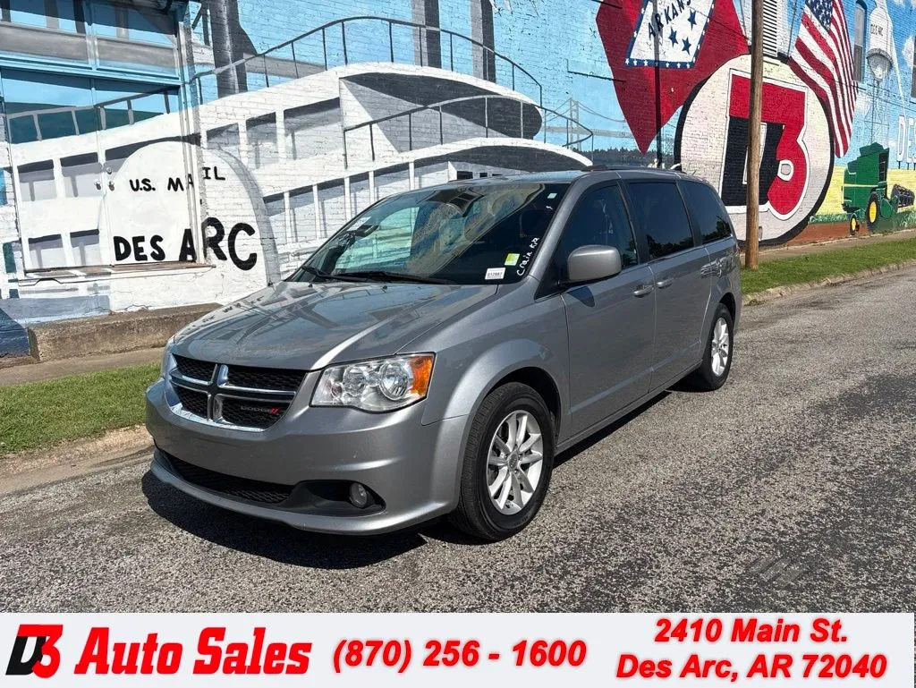 Silver 2020 Dodge Grand Caravan SXT for sale in Des Arc, AR