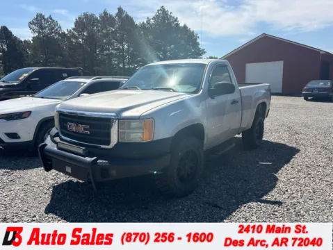 Silver 2011 GMC Sierra 1500 Work Truck for sale in Des Arc, AR