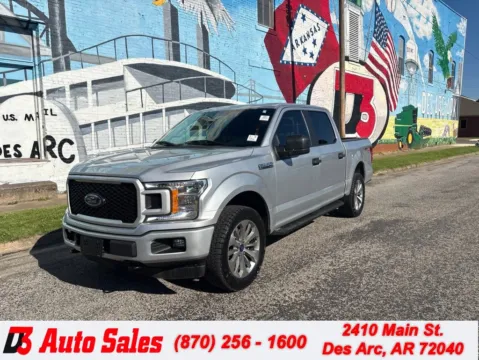 Silver 2018 Ford F-150 XL for sale in Des Arc, AR