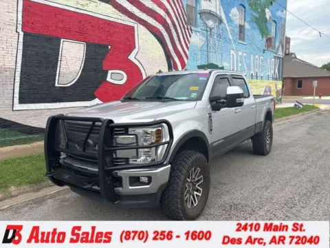 Silver 2019 Ford F-250SD Lariat for sale in Des Arc, AR