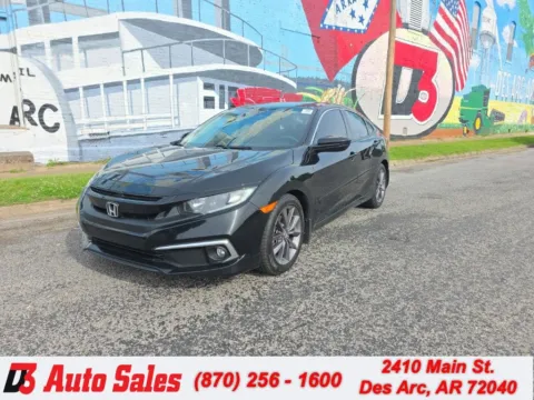 Black 2021 Honda Civic EX for sale in Des Arc, AR