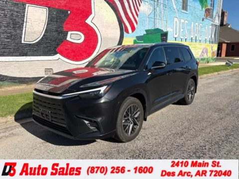 Black 2024 Lexus TX 350 for sale in Des Arc, AR