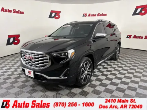 Black 2018 GMC Terrain Denali for sale in Des Arc, AR