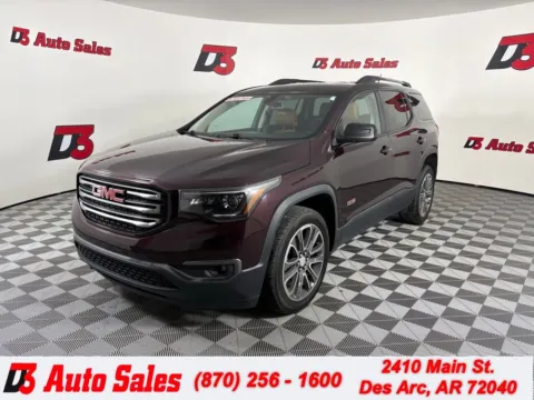 Black 2018 GMC Acadia SLT-1 for sale in Des Arc, AR
