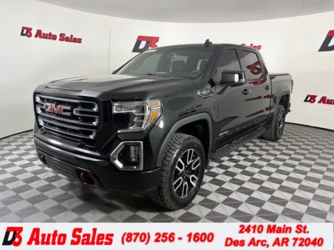 Black 2021 GMC Sierra 1500 AT4 for sale in Des Arc, AR
