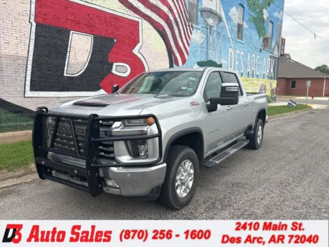 Silver 2020 Chevrolet Silverado 2500HD LTZ for sale in Des Arc, AR
