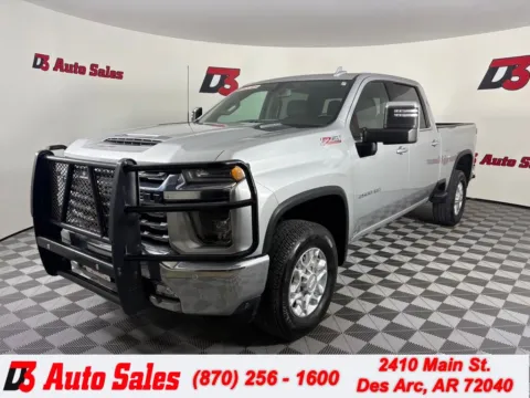 Silver 2020 Chevrolet Silverado 2500HD LTZ for sale in Des Arc, AR