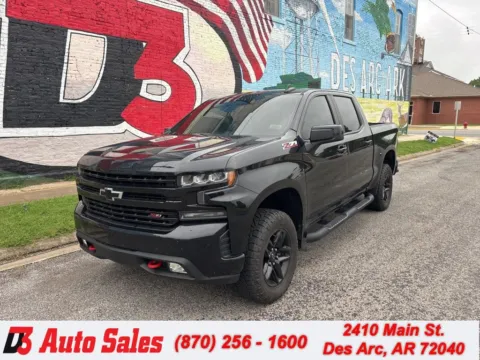 Black 2020 Chevrolet Silverado 1500 LT Trail Boss for sale in Des Arc, AR