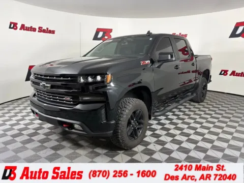 Black 2020 Chevrolet Silverado 1500 LT Trail Boss for sale in Des Arc, AR
