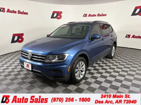 Blue 2020 Volkswagen Tiguan 2.0T S for sale in Des Arc, AR