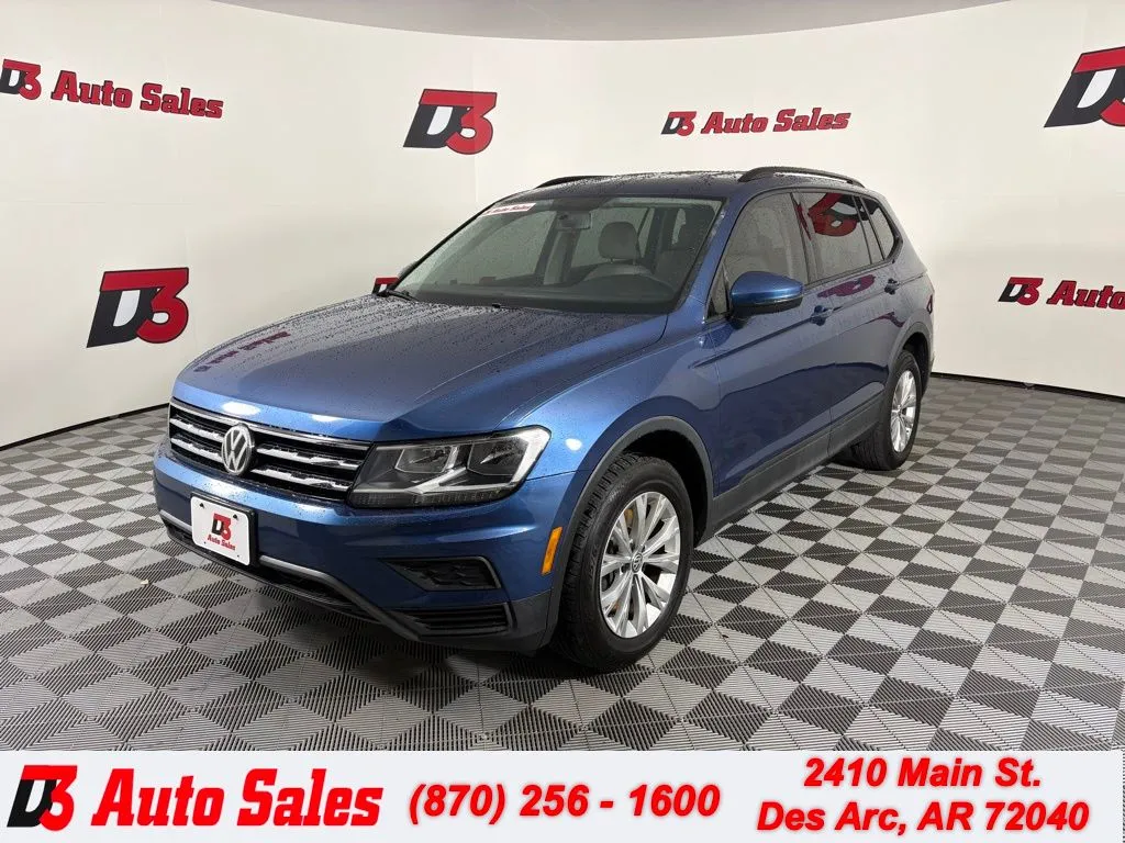 Blue 2020 Volkswagen Tiguan 2.0T S for sale in Des Arc, AR