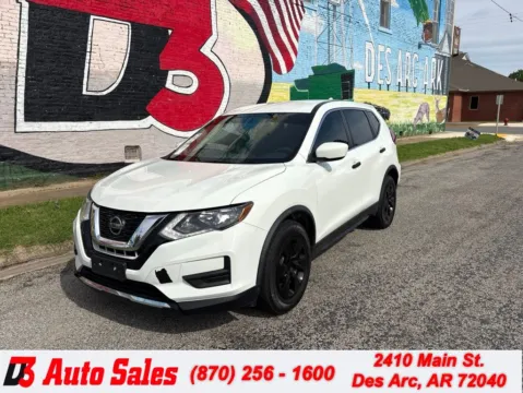 White 2018 Nissan Rogue S for sale in Des Arc, AR