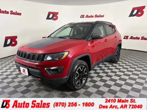 Red 2020 Jeep Compass Trailhawk for sale in Des Arc, AR